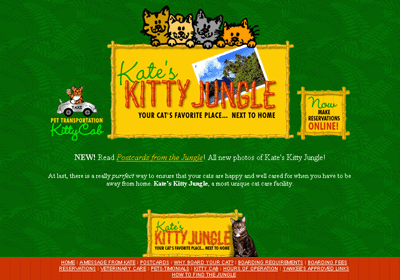 Kate's Kitty Jungle